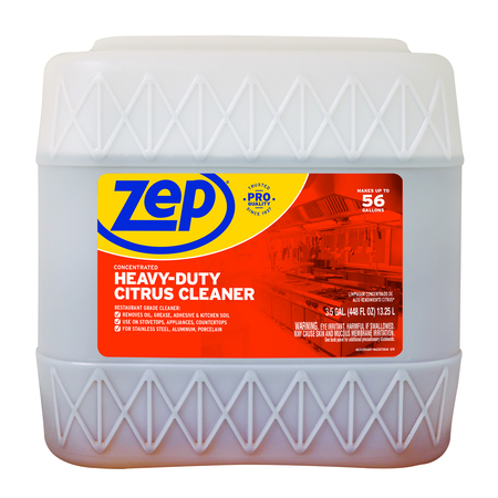 ZEP Liquid 3.5 gal. Heavy Duty Citrus Degreaser, Pail ZUCIT3GCA